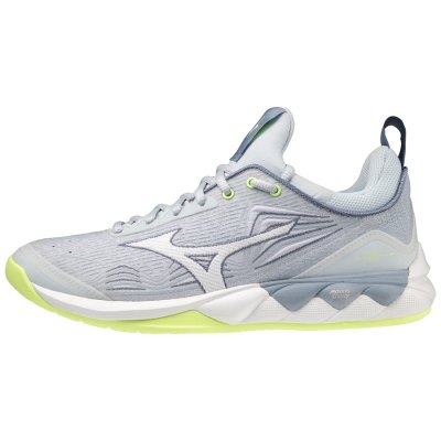 Zapatillas Para Voleibol Mizuno WAVE Luminous 2 Mujer Grises / Blancos / Verdes Claro - Chile M520Q